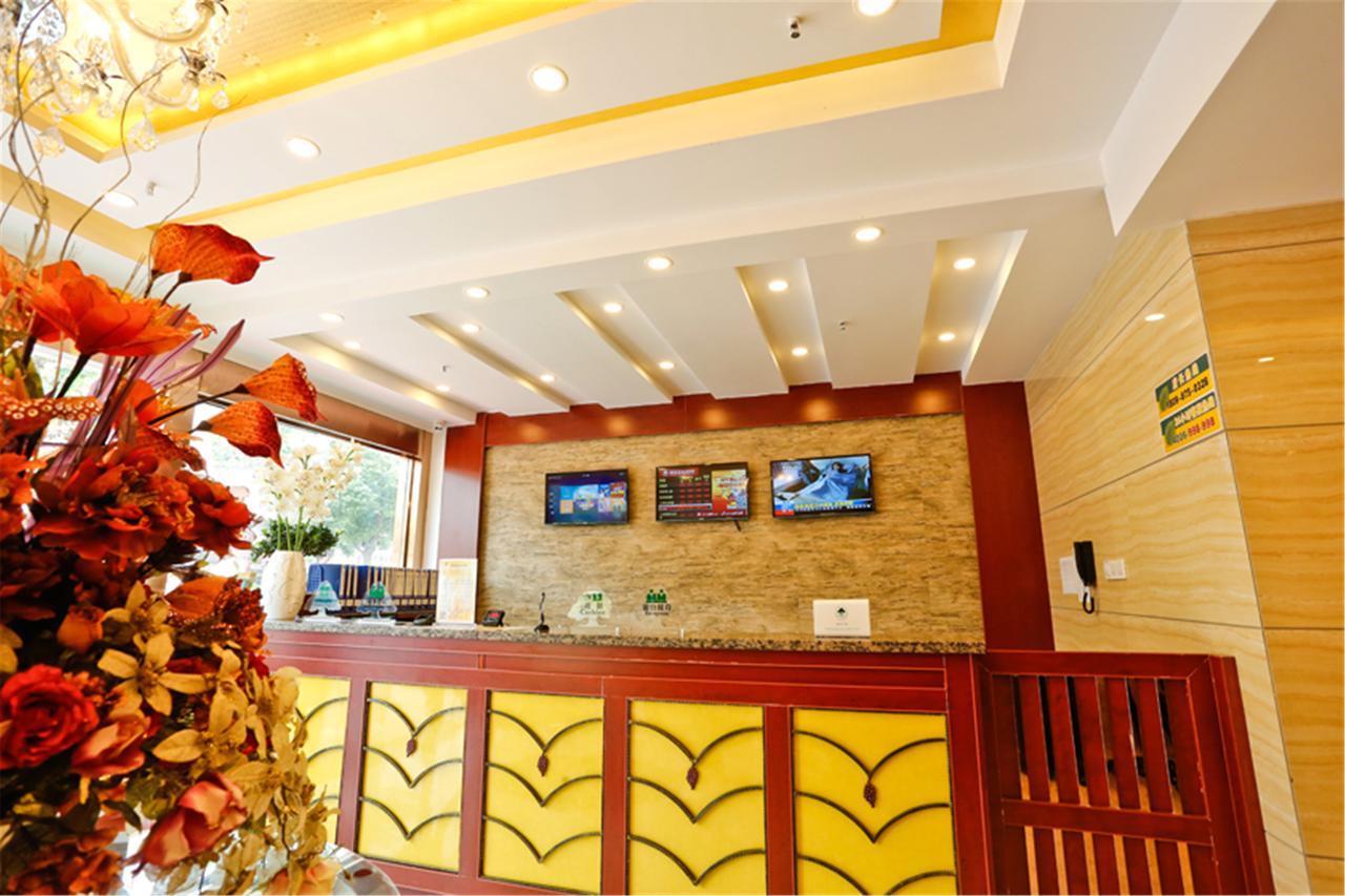 Greentree Inn Shandong Qingdao Jiaozhou Bus Terminal Station Hai'Er Avenue Express Hotel Экстерьер фото